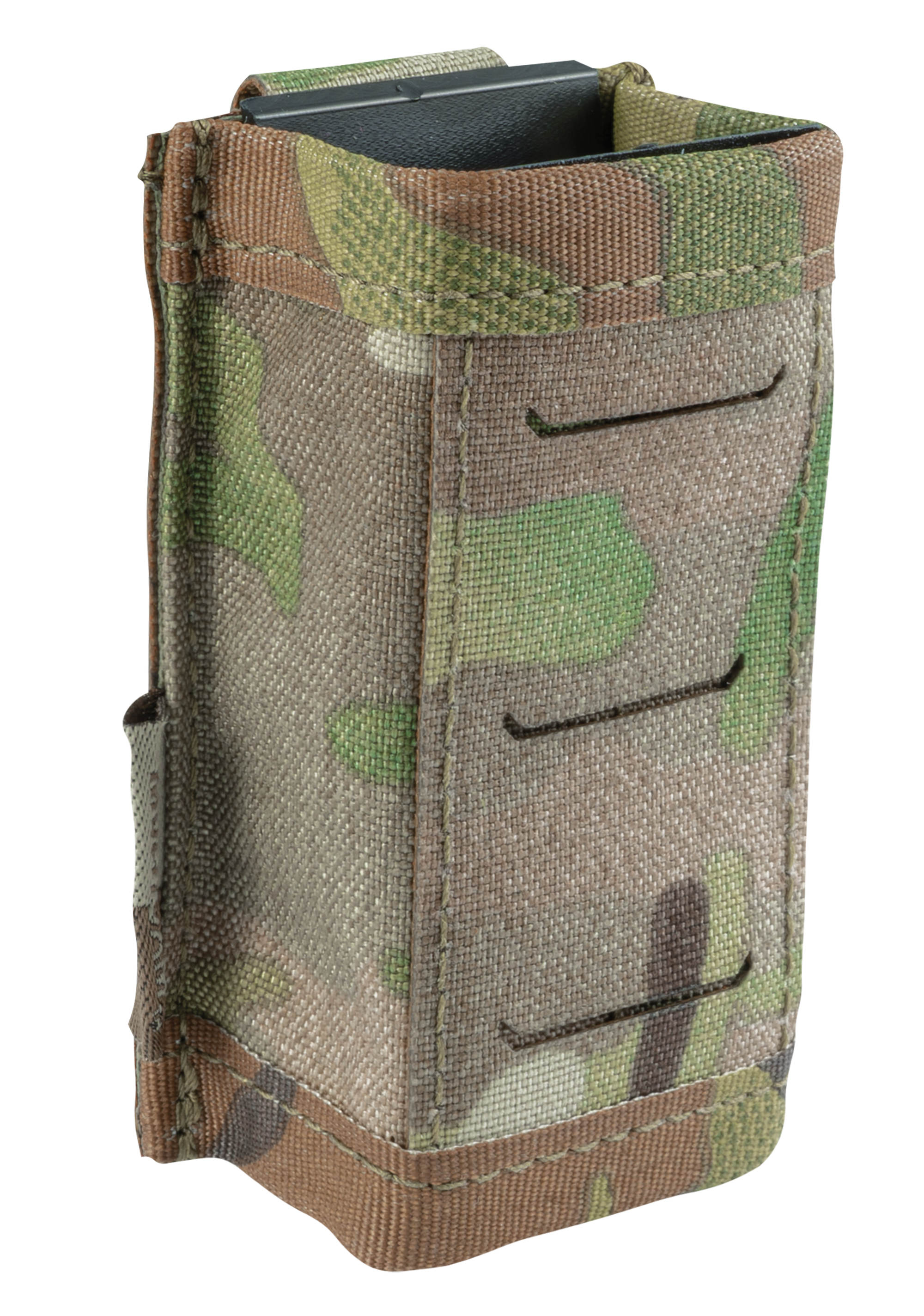 Warrior Laser Cut Single Snap Mag Pouch 9mm Multicam - Pistole Magazintasche Kopie