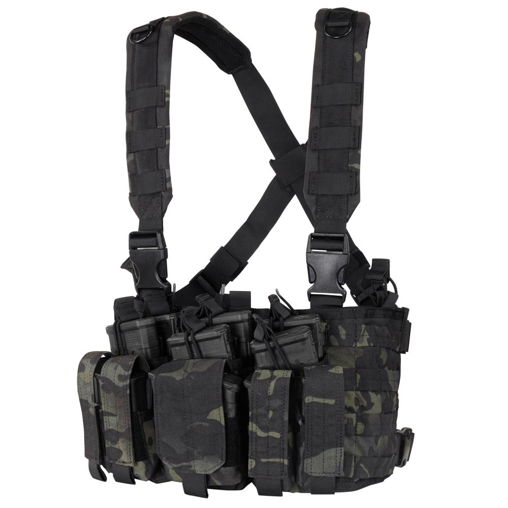 Condor Recon Chest Rig MCR5 Multicam Black