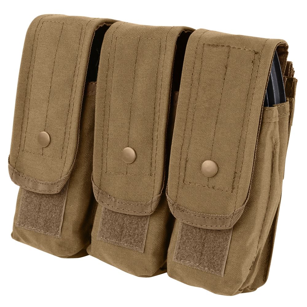 Condor Triple AK47 Magazin Pouch Coyote - AK47 Magazintasche