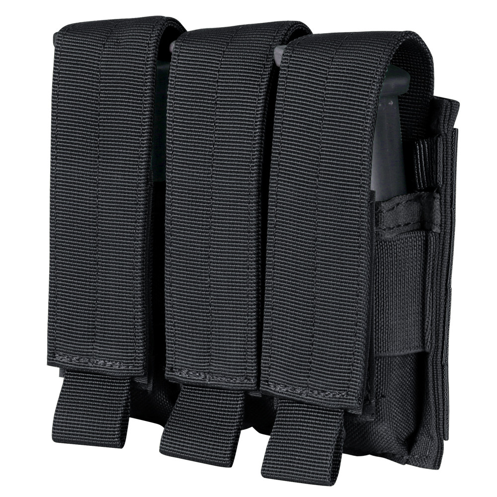 Condor Triple Pistol Mag Pouch Schwarz - Pistolen Magazintasche