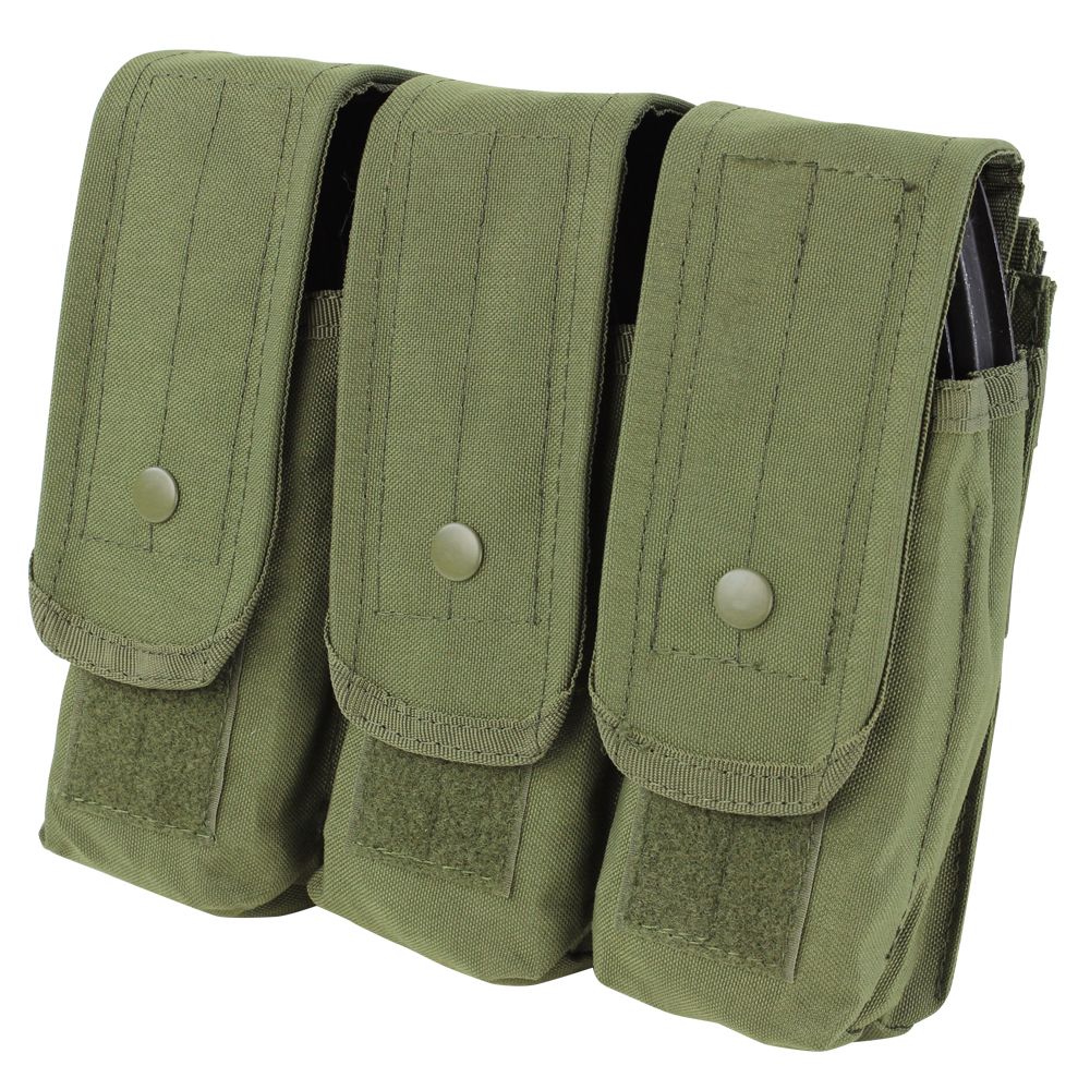 Condor Triple AK47 Magazin Pouch Oliv - AK47 Magazintasche