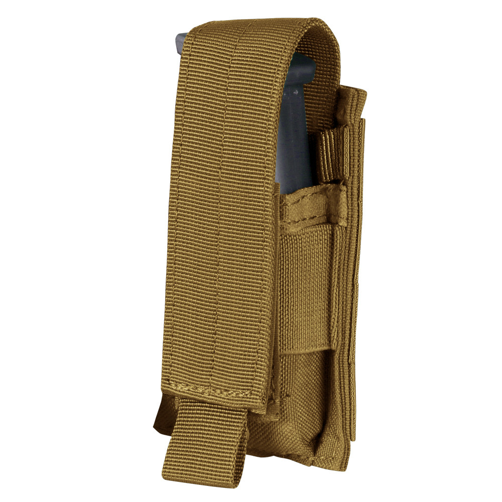Condor Single Pistol Mag Pouch Coyote - Pistolen Magazintasche