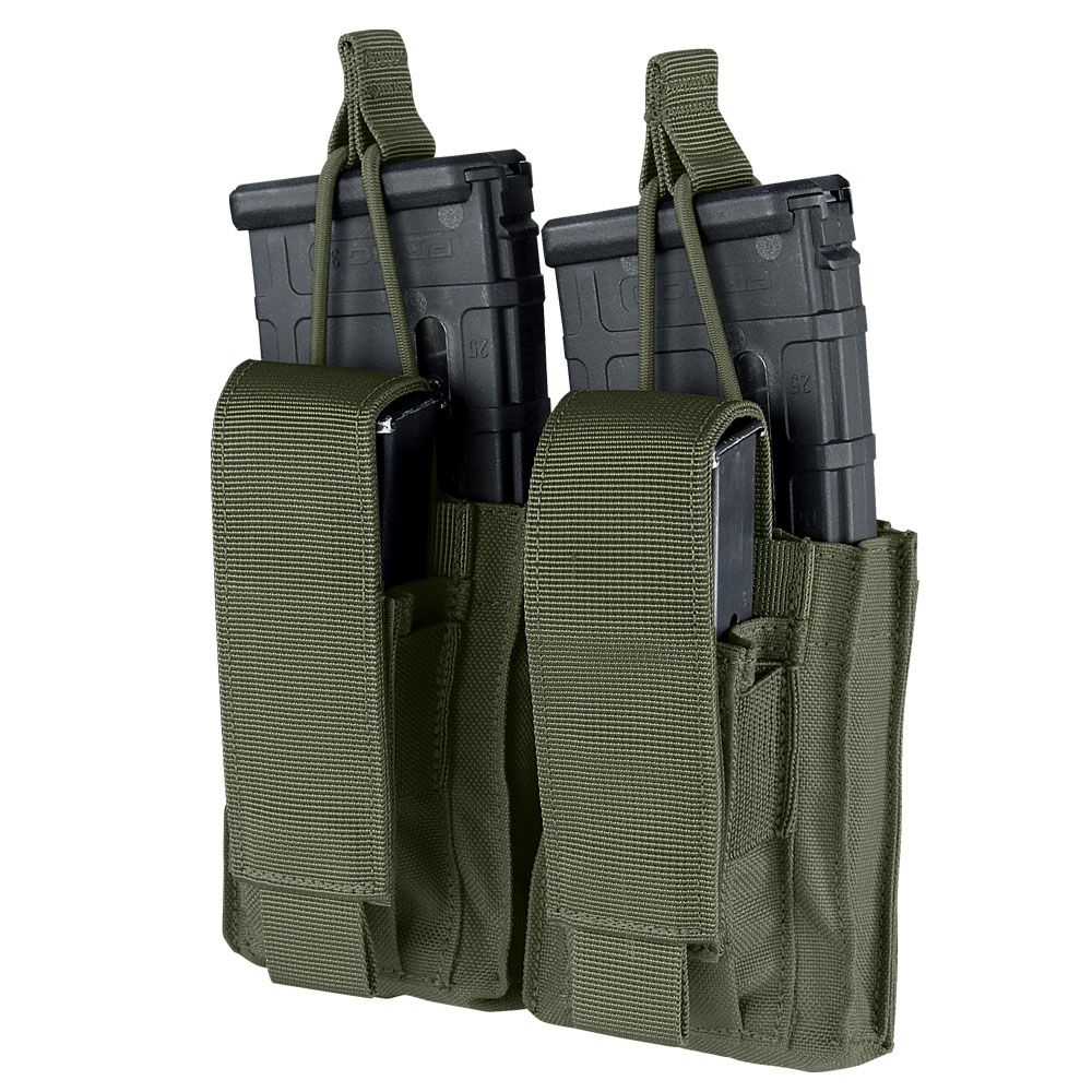 Condor Double Kangaroo M4 Mag Pouch Gen. 2 Ranger Green - M4/AR15 Magazintasche