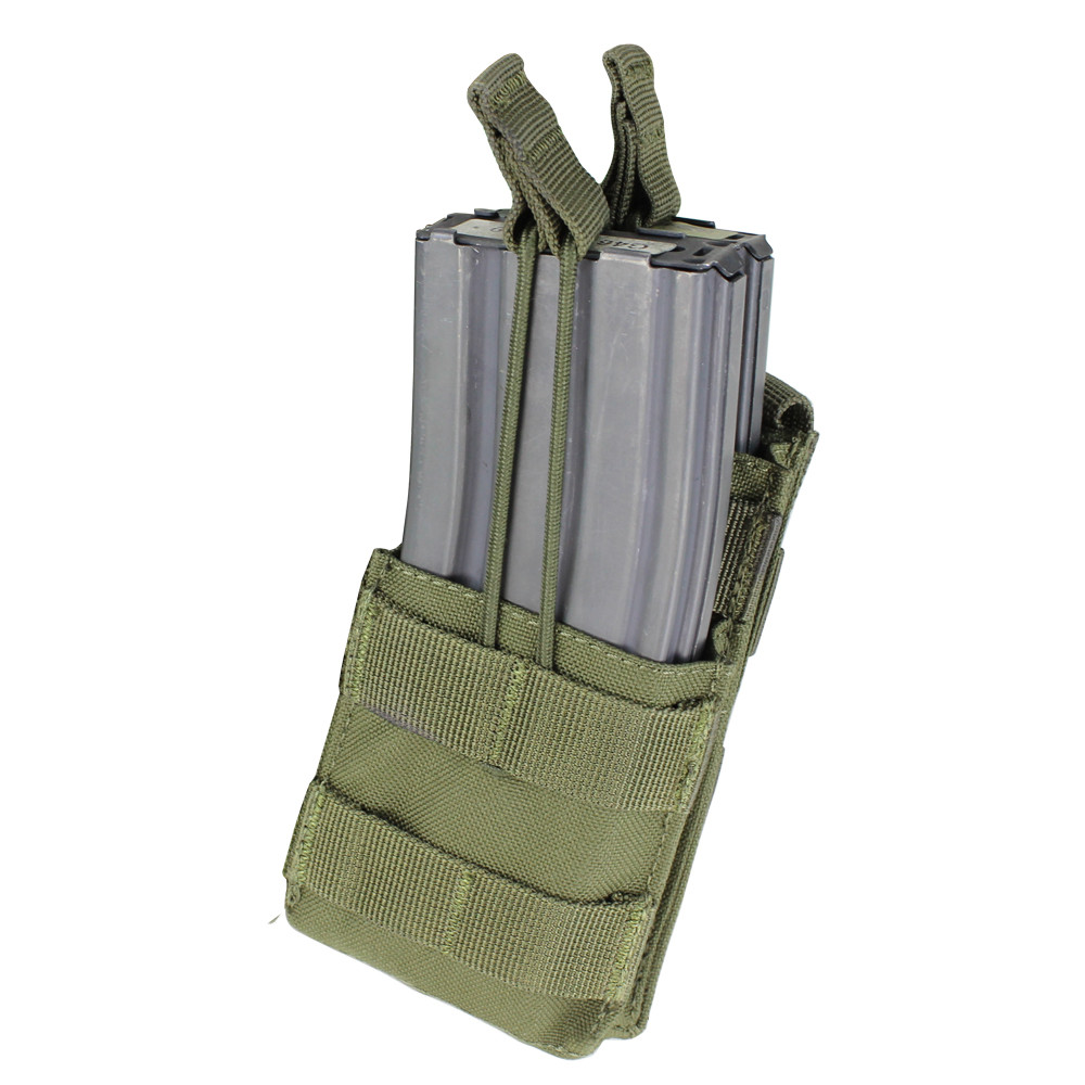 Condor Single Stacker M4 Mag Pouch Oliv - M4/AR15 Magazintasche