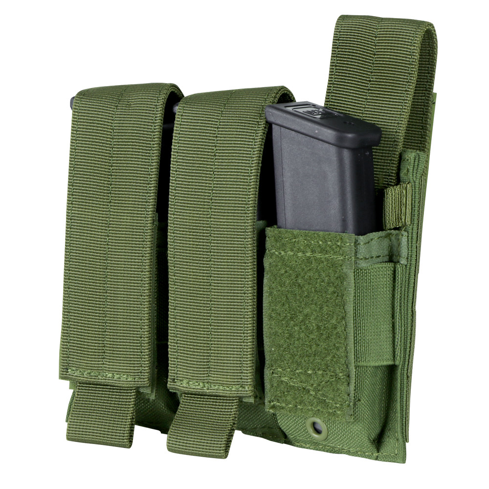 Condor Triple Pistol Mag Pouch Oliv - Pistolen Magazintasche