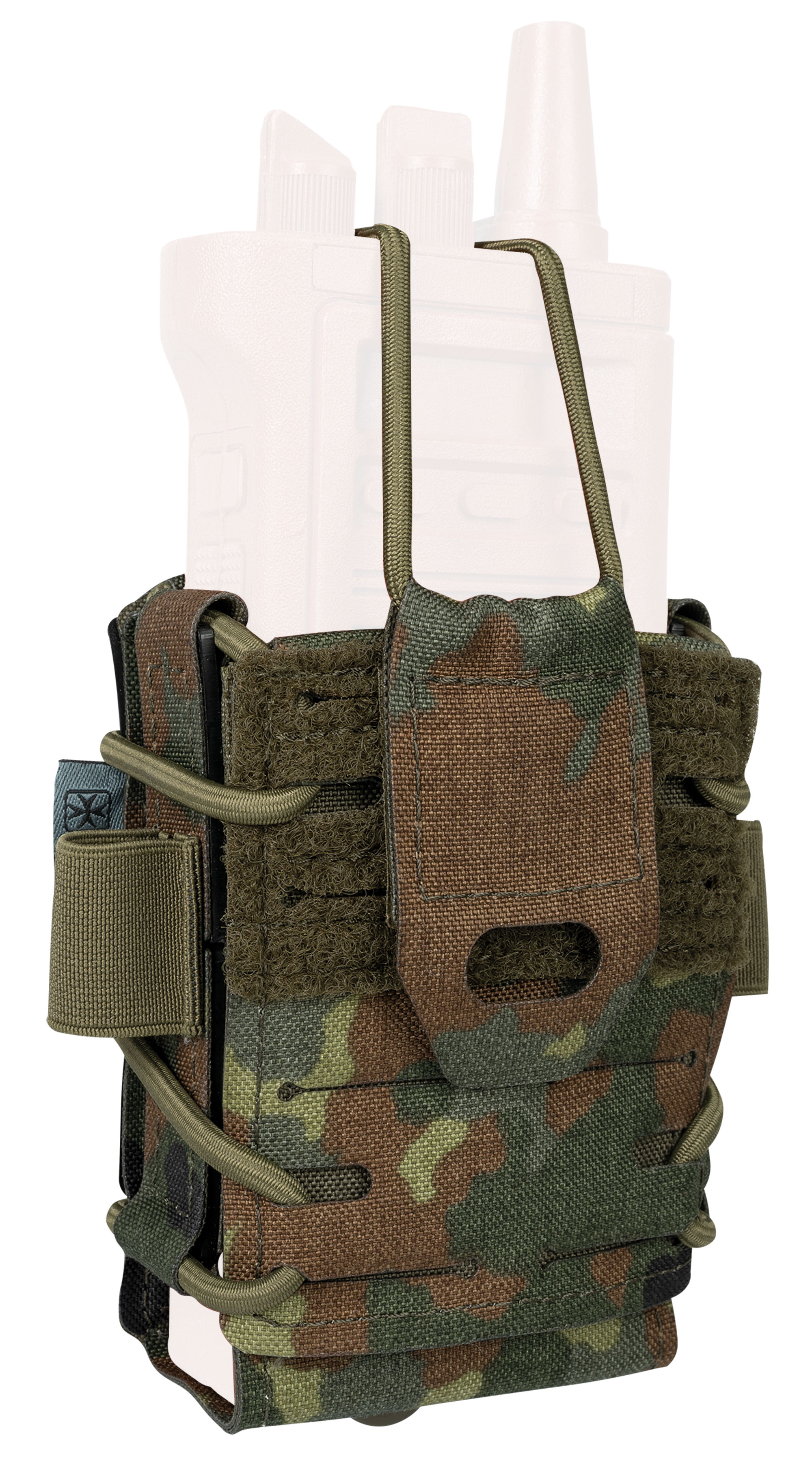 Templars Gear Universal Radio Pouch 3/5 Flecktarn - Funkgerätetasche