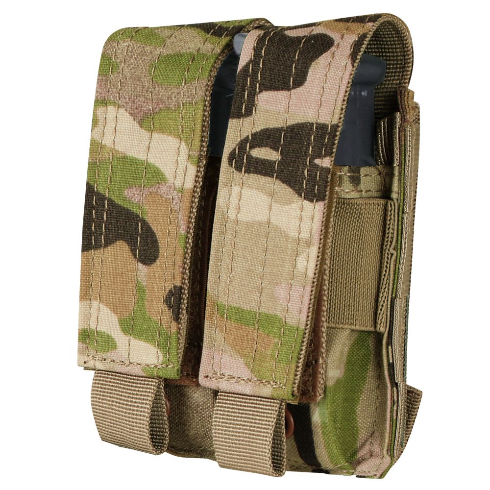Condor Double Pistol Mag Pouch Multicam - Pistolen Magazintasche