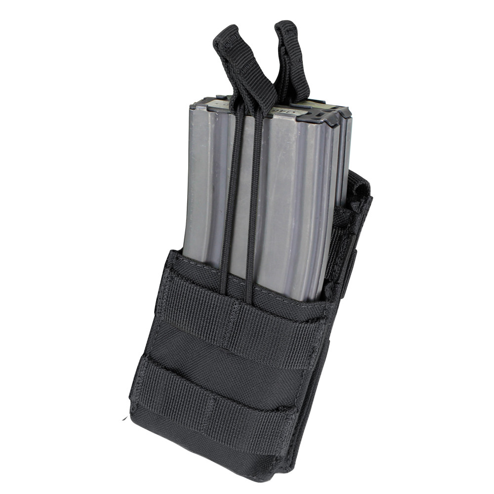 Condor Single Stacker M4 Mag Pouch Schwarz - M4/AR15 Magazintasche