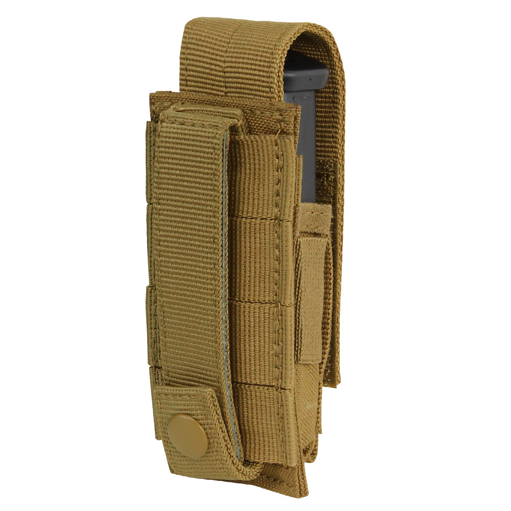 Condor Single Pistol Mag Pouch Coyote - Pistolen Magazintasche