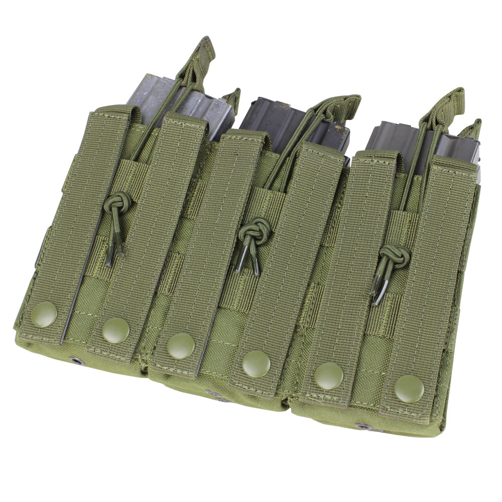 Condor Triple Stacker M4 Mag Pouch Oliv - M4/AR15 Magazintasche