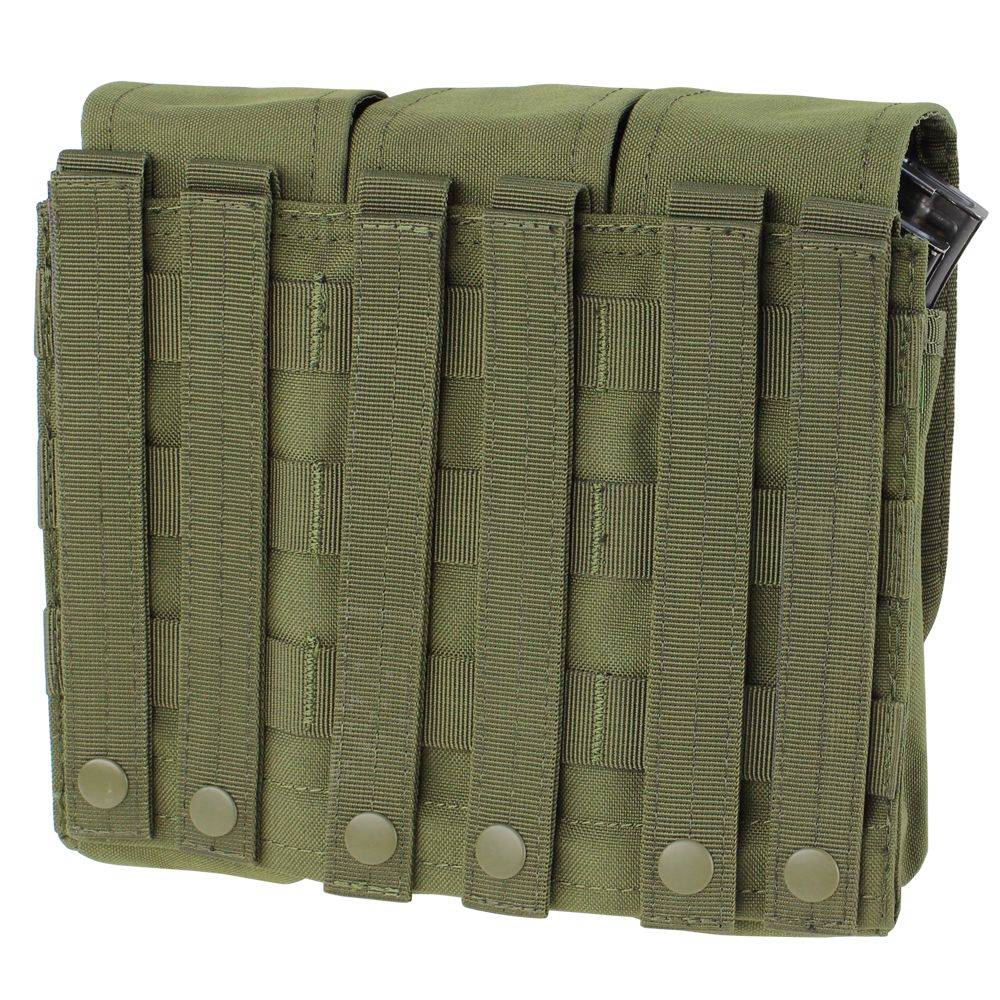 Condor Triple AK47 Magazin Pouch Oliv - AK47 Magazintasche