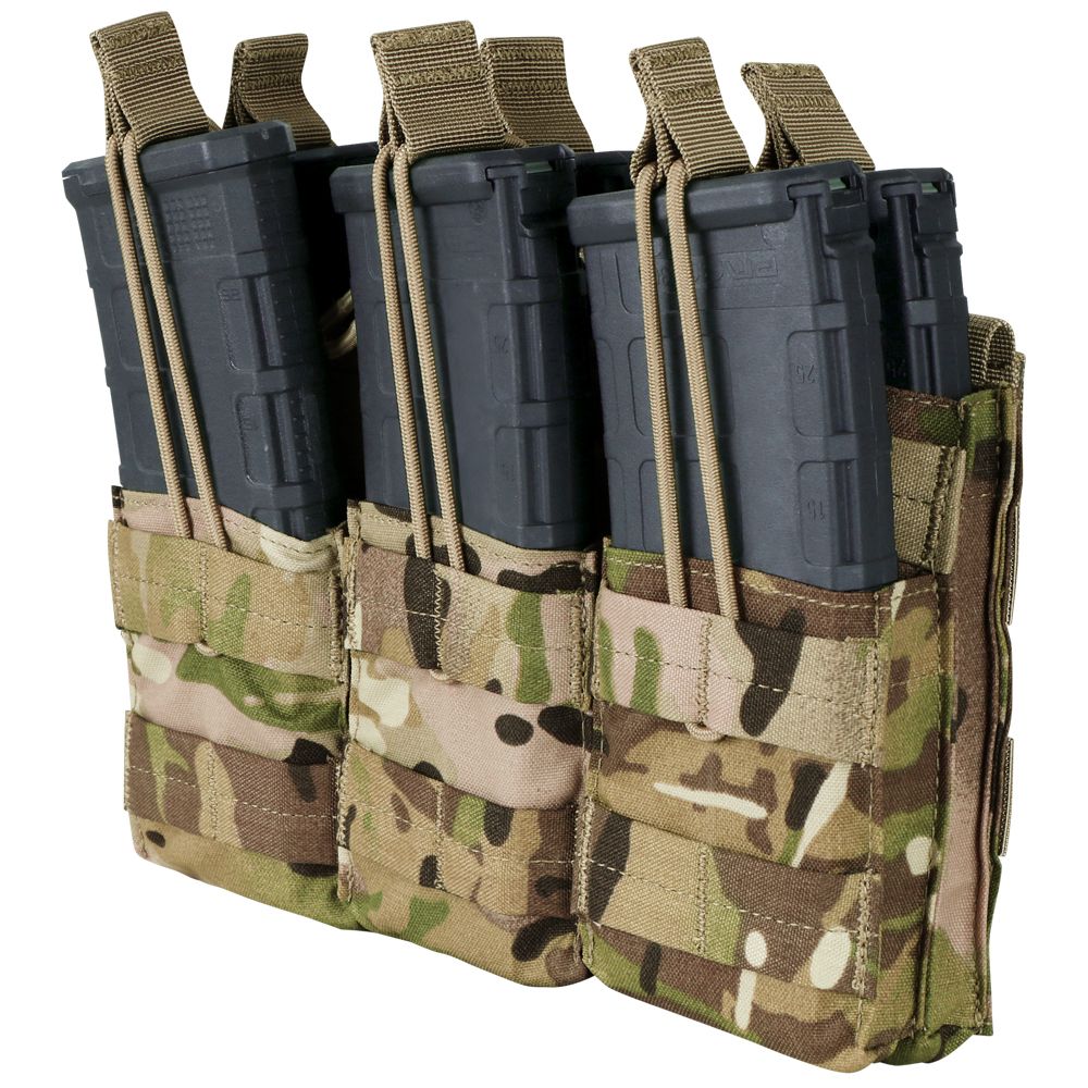 Condor Triple Stacker M4 Mag Pouch Multicam - M4/AR15 Mag Pouch