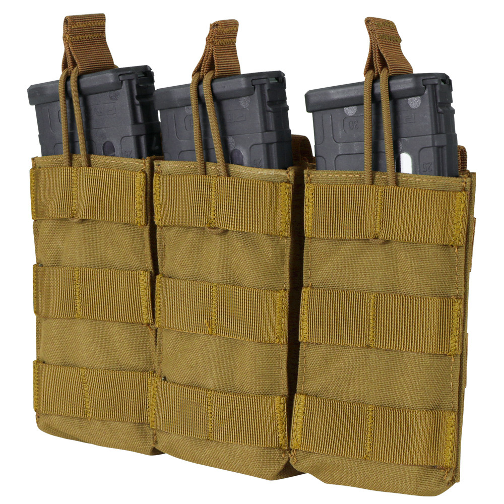 Condor Triple M4 Open Top Mag Pouch - M4/AR15 Mag Pouch