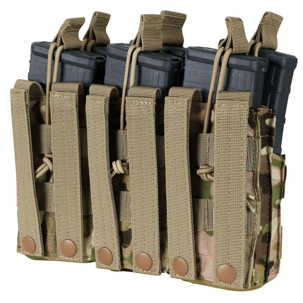 Condor Triple Stacker M4 Mag Pouch Multicam - M4/AR15 Mag Pouch
