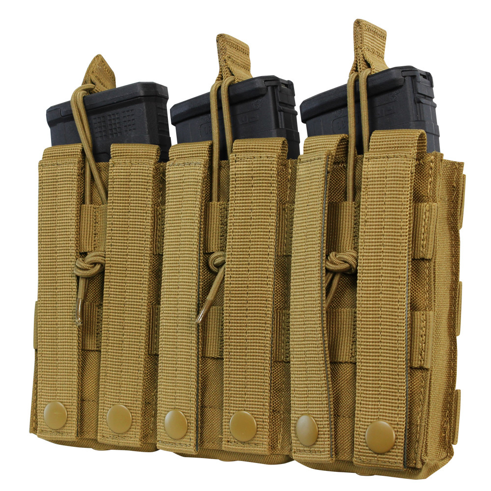 Condor Triple M4 Open Top Mag Pouch - M4/AR15 Mag Pouch