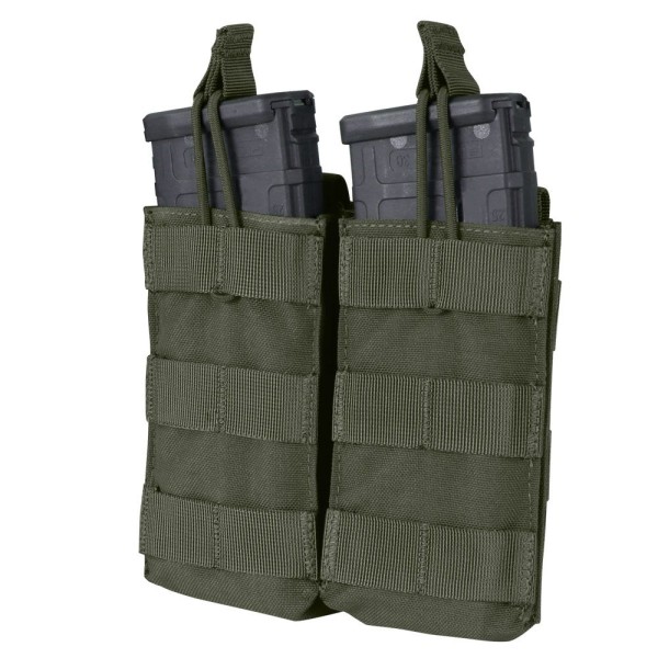 Condor Double M4 Open Top Mag Pouch Ranger Green - M4/16 Magazintasche