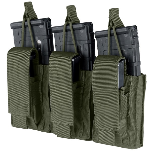 Condor Triple Kangaroo M4 Mag Pouch Gen. 2 Ranger Green - AR15/M4 Magazintasche