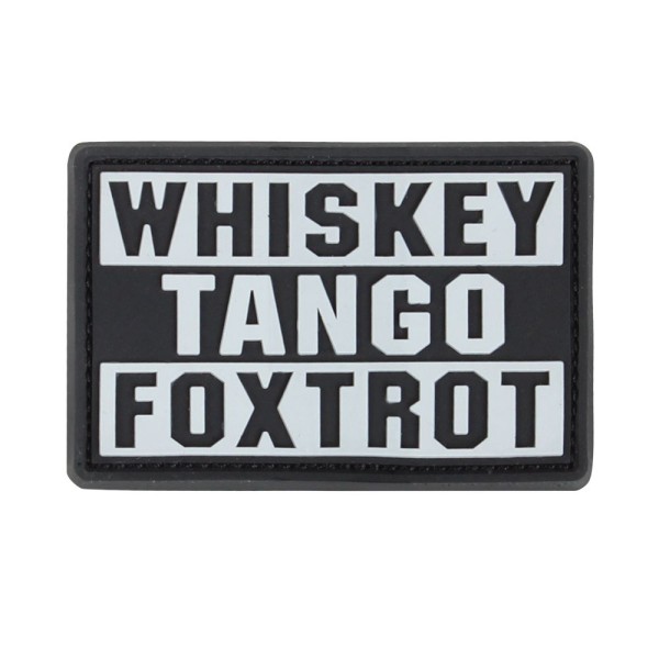 Condor Patch Whisky Tango Foxtrot PVC Graphit