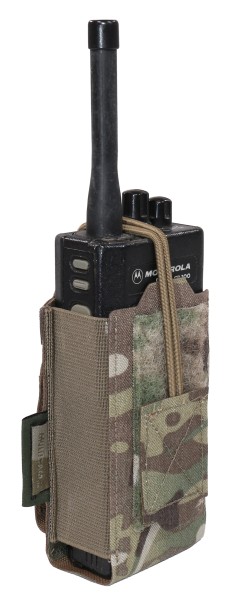 Warrior Lasercut Adjustable Radio Pouch Multicam - Funkgerätetasche